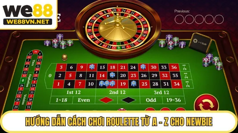 Hướng dẫn cách chơi roulette từ A - Z cho newbie